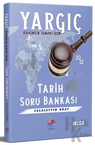 2022 Hakimlik Tarih Yargıç Soru Bankası - Halkkitabevi