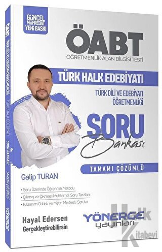 ÖABT Türk Dili ve Edebiyatı Öğretmenliği Türk Halk Edebiyatı Soru Bankası Çözümlü