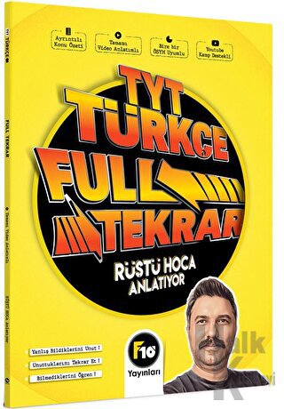 2023 Rüştü Hoca TYT Türkçe Full Tekrar Video Ders Kitabı