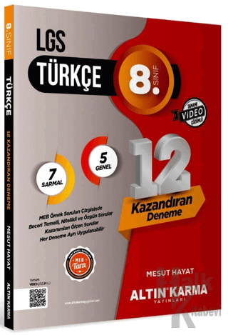 2024 8. Sınıf LGS Türkçe 12'li Sarmal Deneme