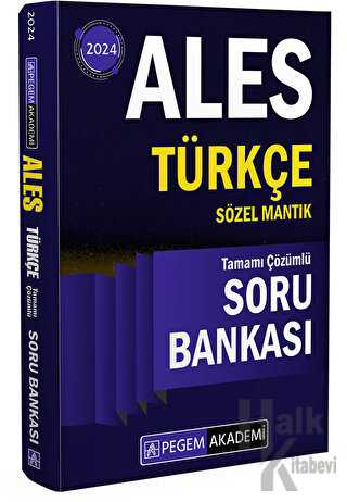 2024 ALES Türkçe Sözel Mantık Tamamı Çözümlü Soru Bankası - Halkkitabe