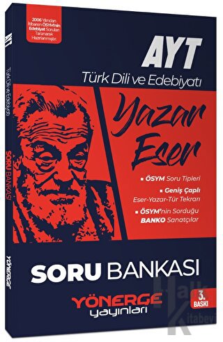 2024 AYT Türk Dili ve Edebiyatı Yazar Eser Soru Bankası