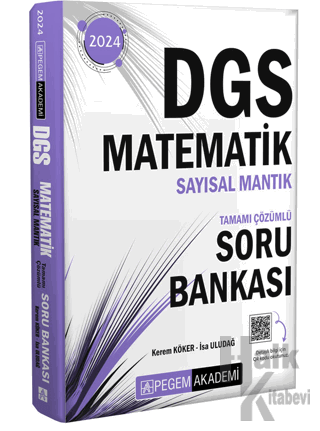 2024 DGS Matematik Sayısal Mantık Tamamı Çözümlü Soru Bankası - Halkki