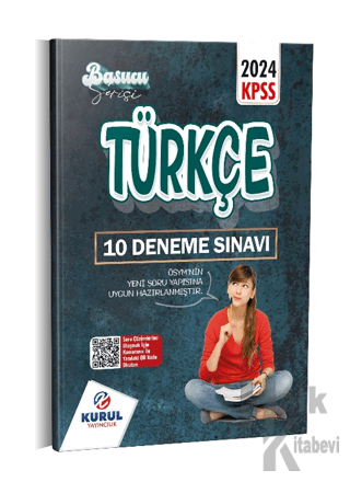 2024 KPSS Başucu Serisi Türkçe Çözümlü 10 Deneme Sınavı