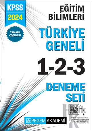 2024 KPSS Eğitim Bilimleri Tamamı Çözümlü Türkiye Geneli 1-2-3 (3'lü D