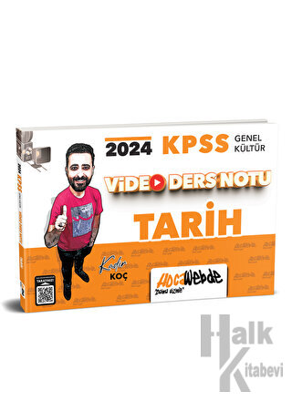 2024 KPSS Genel Kültür Tarih Video Ders Notu - Halkkitabevi