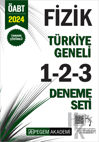 2024 KPSS ÖABT Fizik Tamamı Çözümlü Türkiye Geneli 1-2-3 (3'lü Deneme Seti)