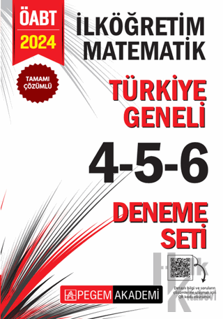 2024 KPSS ÖABT İlköğretim Matematik Tamamı Çözümlü Türkiye Geneli 4-5-6 (3'lü Deneme Seti)