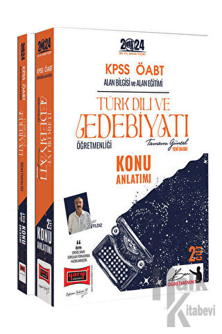2024 ÖABT Türk Dili ve Edebiyatı Konu Anlatımı (2 Cilt) - Halkkitabevi