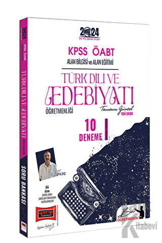 2024 ÖABT Türk Dili ve Edebiyatı Tamamı Çözümlü 10 Deneme Sınavı - Hal