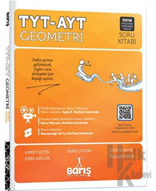 2024 TYT-AYT Geometri Soru Kitabı - Halkkitabevi