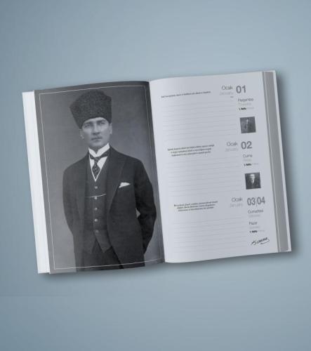 2026 Atatürk Komutan Ajanda - Gazi Duvar Takvimi - Masa Takvimi - Ayra 2026 Atatürk Komutan Ajanda - Gazi Duvar Takvimi - Masa Takvimi - Ayra