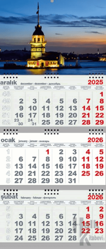 2026 Gemici Takvim - Kız Kulesi