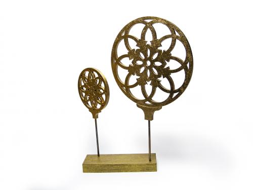 Altın Dekoratif Ahşap Masa Süsü - Halkkitabevi Altın Dekoratif Ahşap Masa Süsü - Halkkitabevi