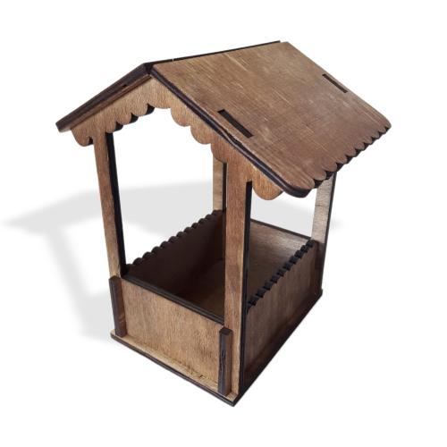 Ayıcıklı Ahşap Ev - Halkkitabevi