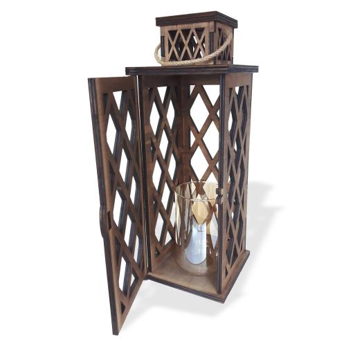 Athena Ahşap Fener, Büyük Boy - Halkkitabevi Athena Ahşap Fener, Büyük Boy - Halkkitabevi