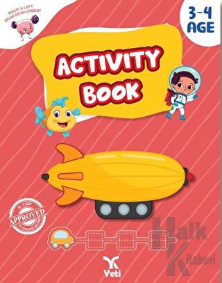 3-4 Age Activity Book - Halkkitabevi