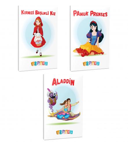 3'lü 64 Sayfa 13,5x19,5 Okul Defteri Seti 11 - Halkkitabevi