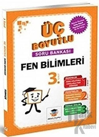 3. Sınıf Fen Bilimleri Üç Boyutlu Soru Bankası Zeka Küpü Yayınları - H