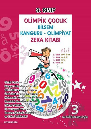 3. Sınıf Olimpik Çocuk Bilsem Kanguru - Olimpiyat Zeka Kitabı Tamamı Ç