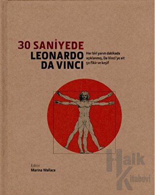 30 Saniyede Leonardo Da Vinci (Ciltli) - Halkkitabevi