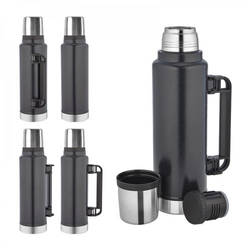 Katlanır Kulplu Çelik Termos - 1450 ml - Halkkitabevi Katlanır Kulplu Çelik Termos - 1450 ml - Halkkitabevi