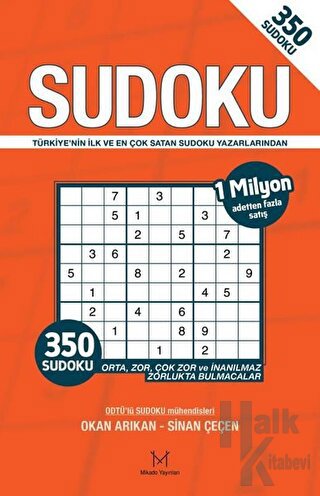 350 Sudoku (Turuncu Kapak)