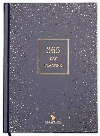 365 Day Planner - Sky (Ciltli)