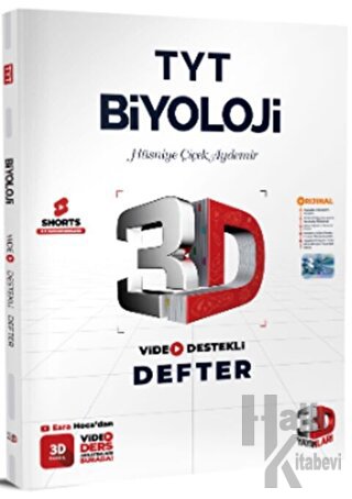 3D Yayınları TYT Biyoloji Video Destekli Defter - Halkkitabevi