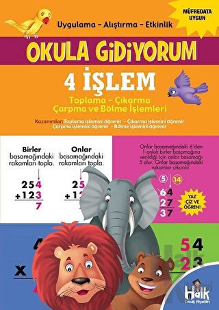 4 İşlem - Okula Gidiyorum