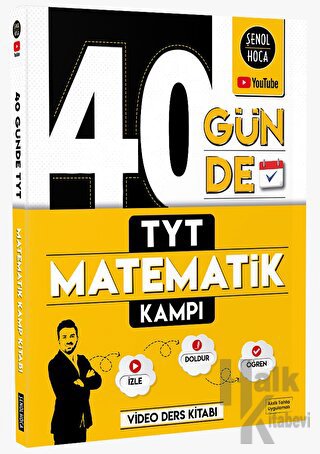 40 Günde TYT Matematik Kampı Şenol Hoca - Halkkitabevi