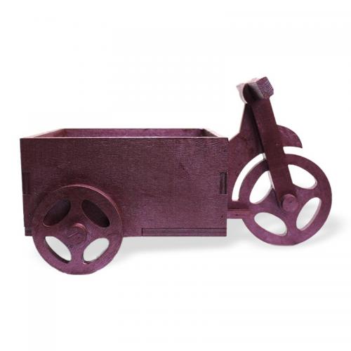 Büyük Bisiklet Çiçeklik Mürdüm - Halkkitabevi