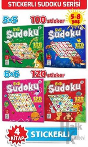 5-8 Yaş Stickerlı Sudoku Seti (Dikkat ve Zeka Geliştiren Bulmacalar Se