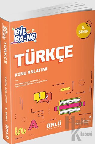 5. Sınıf Bil Ba-ng Türkçe Konu Anlatım Ünlü Yayınlar - Halkkitabevi