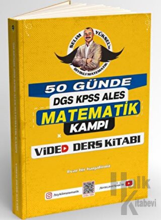 50 Günde DGS - KPSS - ALES Matematik Kampı Video Ders Kitabı - Halkkit
