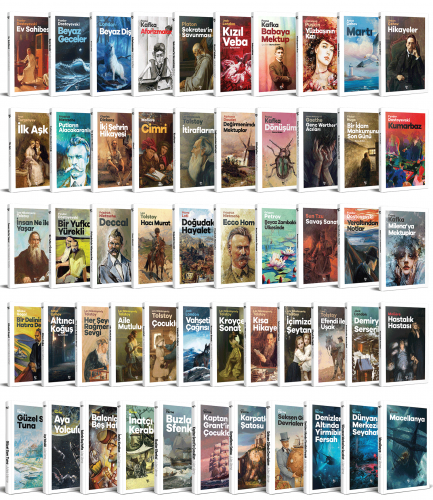 Büyük Dünya Klasikleri Seti - 53 Kitap - Halkkitabevi