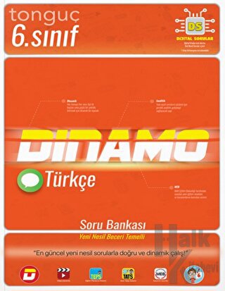 6. Sınıf Dinamo Türkçe Soru Bankası - Halkkitabevi