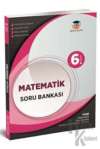 6. Sınıf Matematik Soru Bankası Zeka Küpü Yayınları - Halkkitabevi