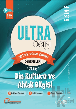 6. Sınıf Ultra Serisi Din Kültürü ve Ahlak Bilgisi Denemeleri 39 Föy
