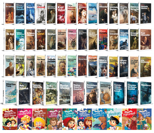 Büyük Dünya Klasikleri - 63 Klasik ve Resimli Masallar - Halkkitabevi