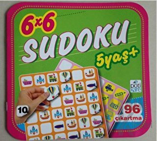 6x6 Sudoku 10 - Halkkitabevi