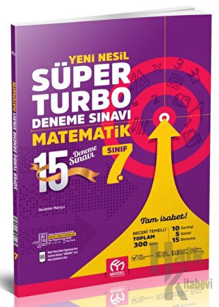 7. Sınıf Matematik Yeni Nesil Süper Turbo Deneme Sınavı Model Eğitim Yayıncılık
