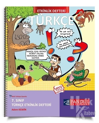 7. Sınıf Türkçe Etkinlik Defteri