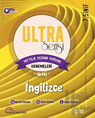 7. Sınıf Ultra Serisi İngilizce Deneme Kitabı (48 Föy) - Halkkitabevi