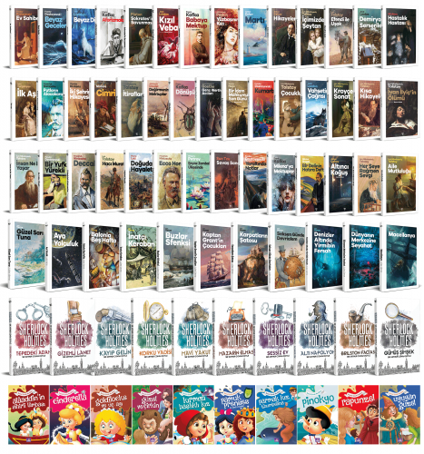 Büyük Dünya Klasikleri - 74 Klasik ve Resimli Masallar - Halkkitabevi