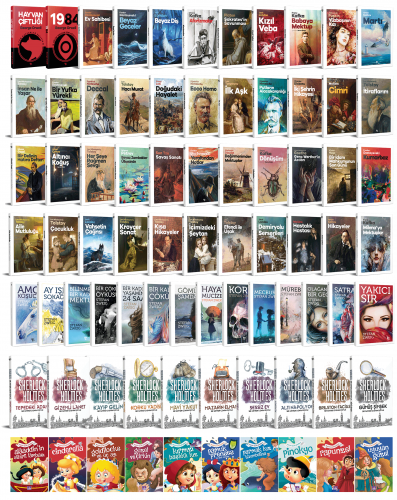 Büyük Dünya Klasikleri - 78 Klasik ve Resimli Masallar - Halkkitabevi