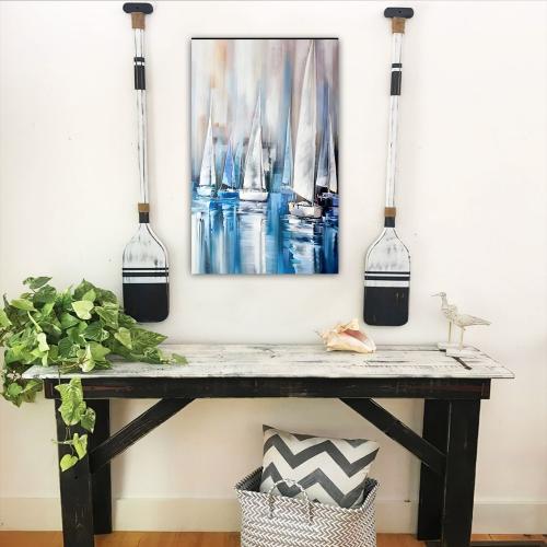 Yelkenli Baskılı Ahşap Tablo - Halkkitabevi Yelkenli Baskılı Ahşap Tablo - Halkkitabevi