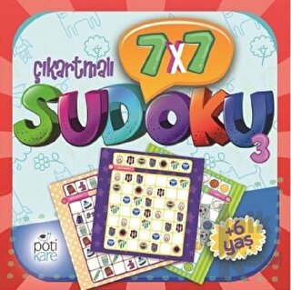 7x7 Çıkartmalı Sudoku (3) - Halkkitabevi