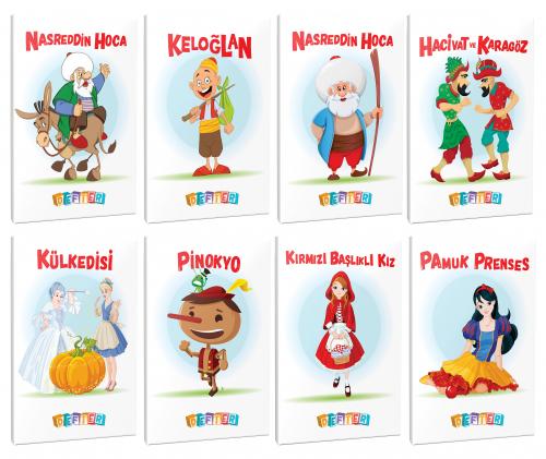 8'li 64 Sayfa 13,5x19,5 Okul Defteri Seti 3 - Halkkitabevi