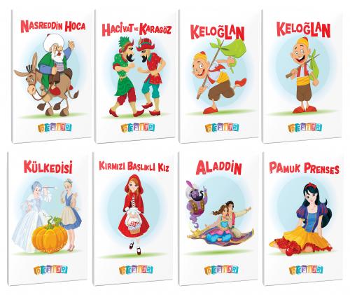 8'li 64 Sayfa 13,5x19,5 Okul Defteri Seti 8 - Halkkitabevi